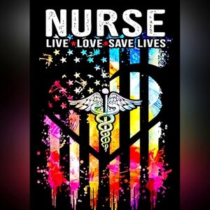🩺❤️Nurse Garden Flag First Responder RN Double Sided 12" X 18" Fade Resistance